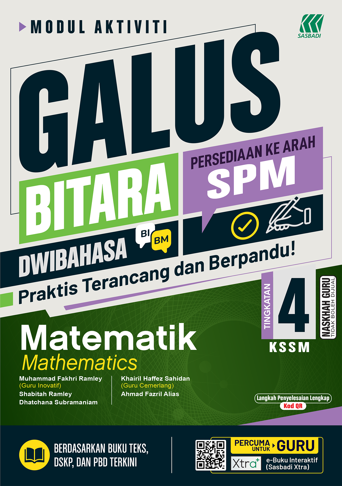 GALUS BITARA MATEMATIK (DWI) TING 4 Cover